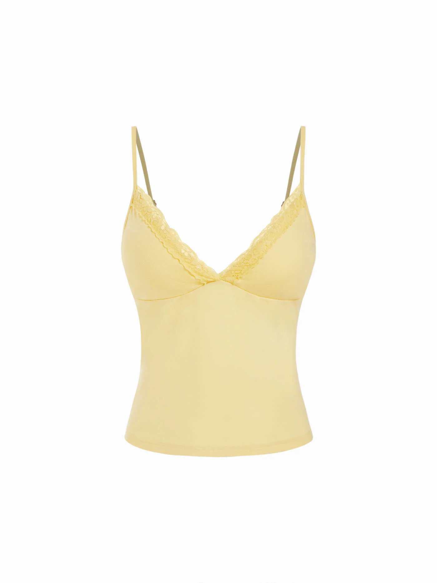 V-Neck Lace Trim Cami Top $17.90Flash Shipping | Cider