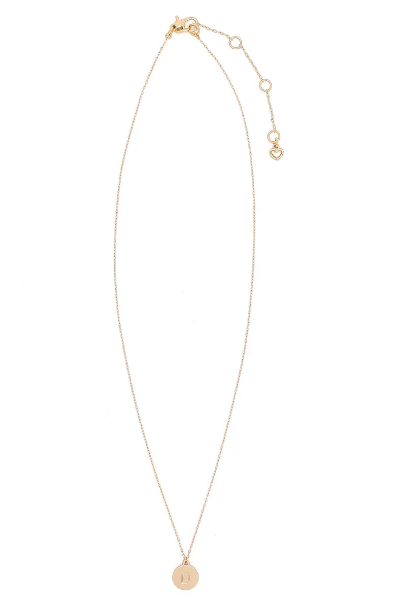 mini initial pendant necklace | Nordstrom