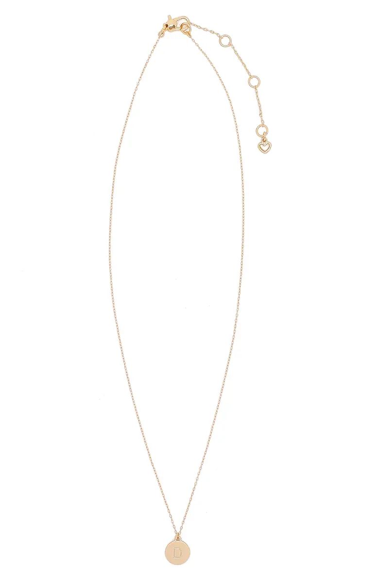 mini initial pendant necklace | Nordstrom