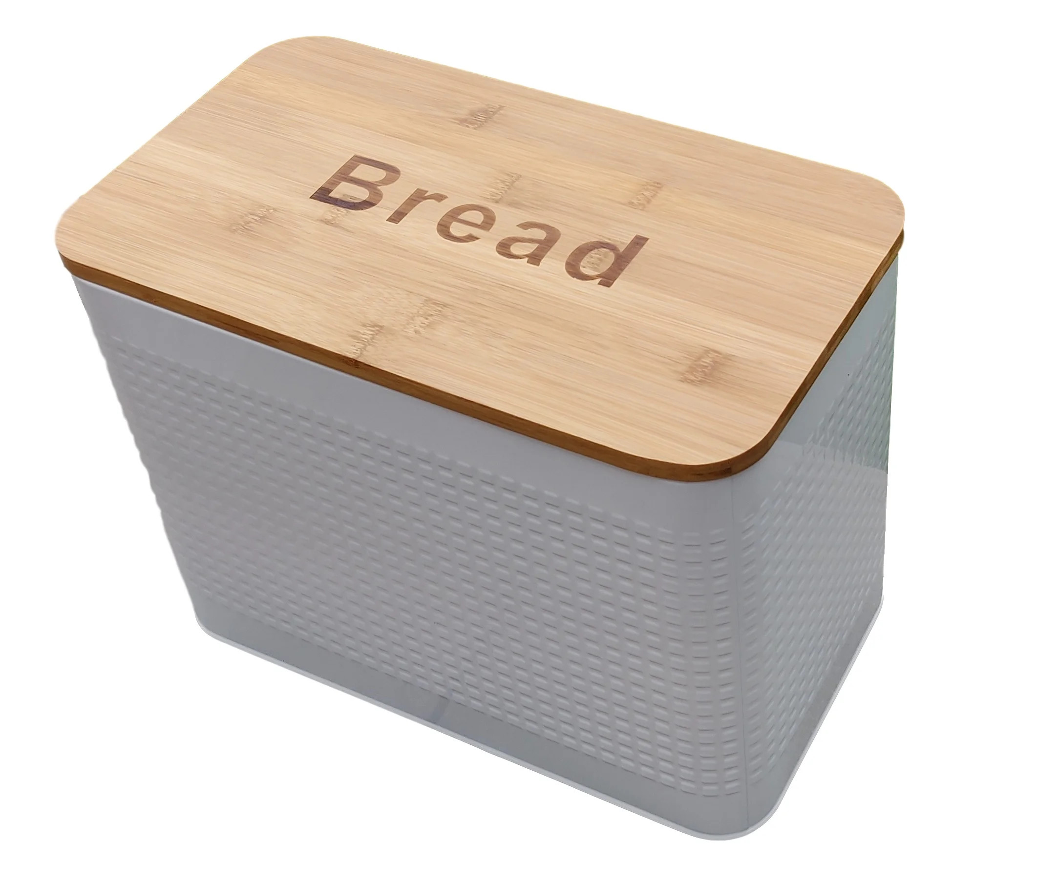 Bamboo lid bread box. Storage bin kitchen decor. Kitchen storage container. breadbox basket. kitc... | Walmart (US)
