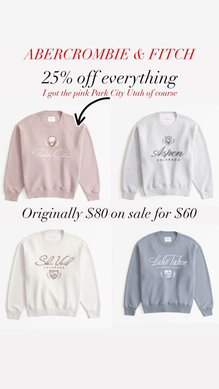 I got the pink Park City Utah one of course!!! Which is your favorite? 

#LTKCyberWeek