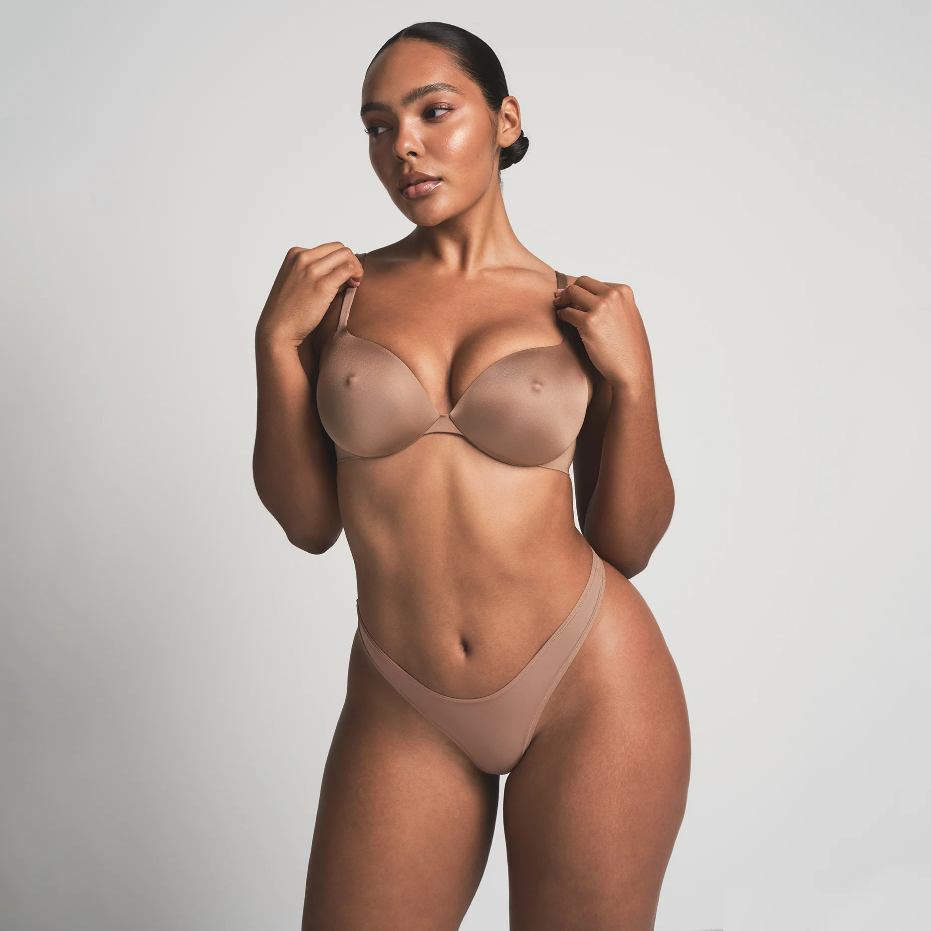 SKIMS Nipple Push-Up Bra | Medium Neutral | 38DD | SKIMS Ultimate | SKIMS (US)