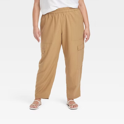 Women's High-Rise Ankle Cargo Pants - A New Day™ | Target