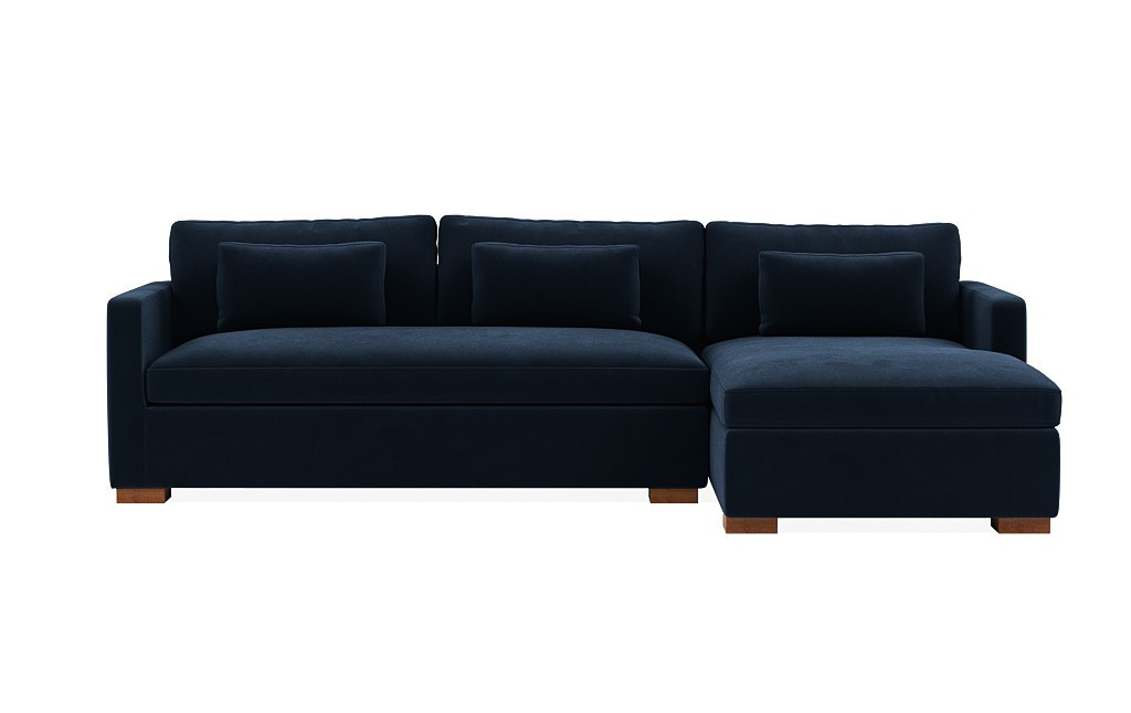 Charly Custom Sectional with Right Chaise | Interior Define