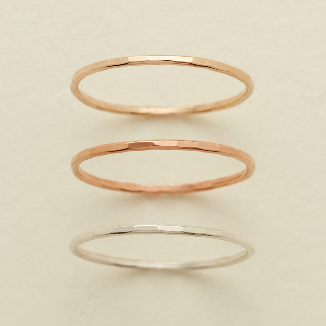 Hammered Stacking Ring | Made by Mary (US)
