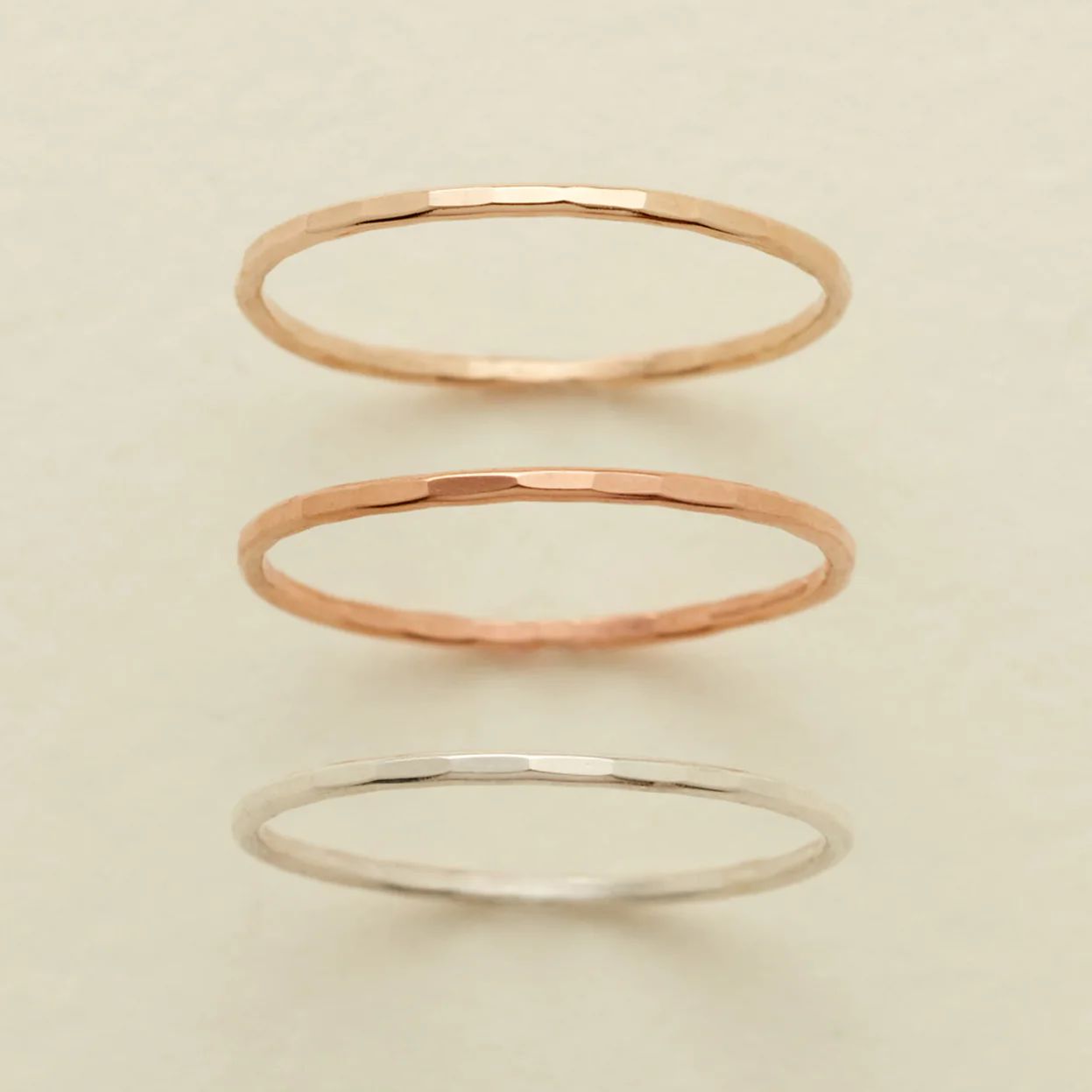 Hammered Stacking Ring | Made by Mary (US)