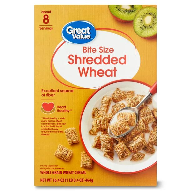 Great Value Shredded Wheat Cereal, 16.4 oz - Walmart.com | Walmart (US)
