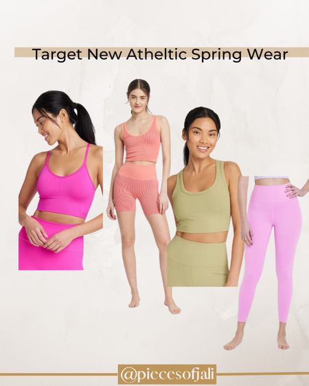 New Spring Athletic wear at Target

Leggings // sports bras // seamless leggings 

#leggings #gymwear 

#LTKfit #LTKFind #LTKSeasonal
