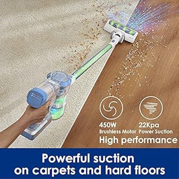 Tineco A11 Hero EX Cordless Stick Vacuum, Powerful Suction Handheld Vac Lightweight for Carpet Ha... | Amazon (US)