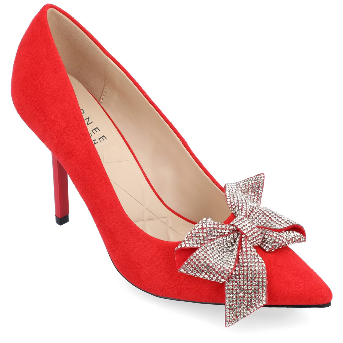 Journee Collection Womens Marcie Tru Comfort Foam Mid Heel Pointed Toe Pumps | Target