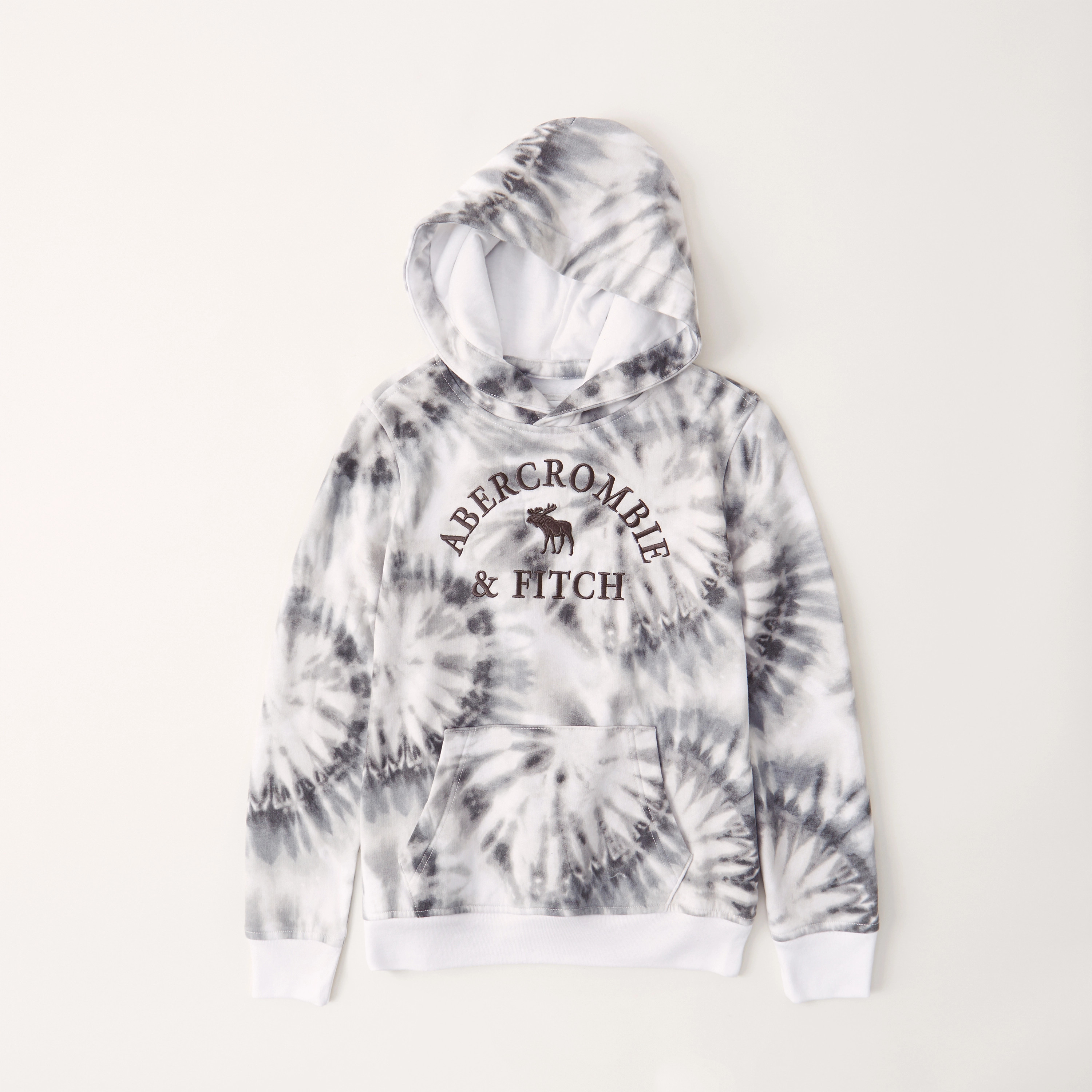 tie-dye logo hoodie | Abercrombie & Fitch (US)