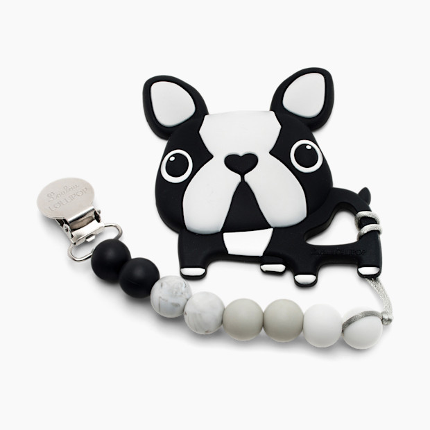 Silicone Teether with Metal Clip | Babylist