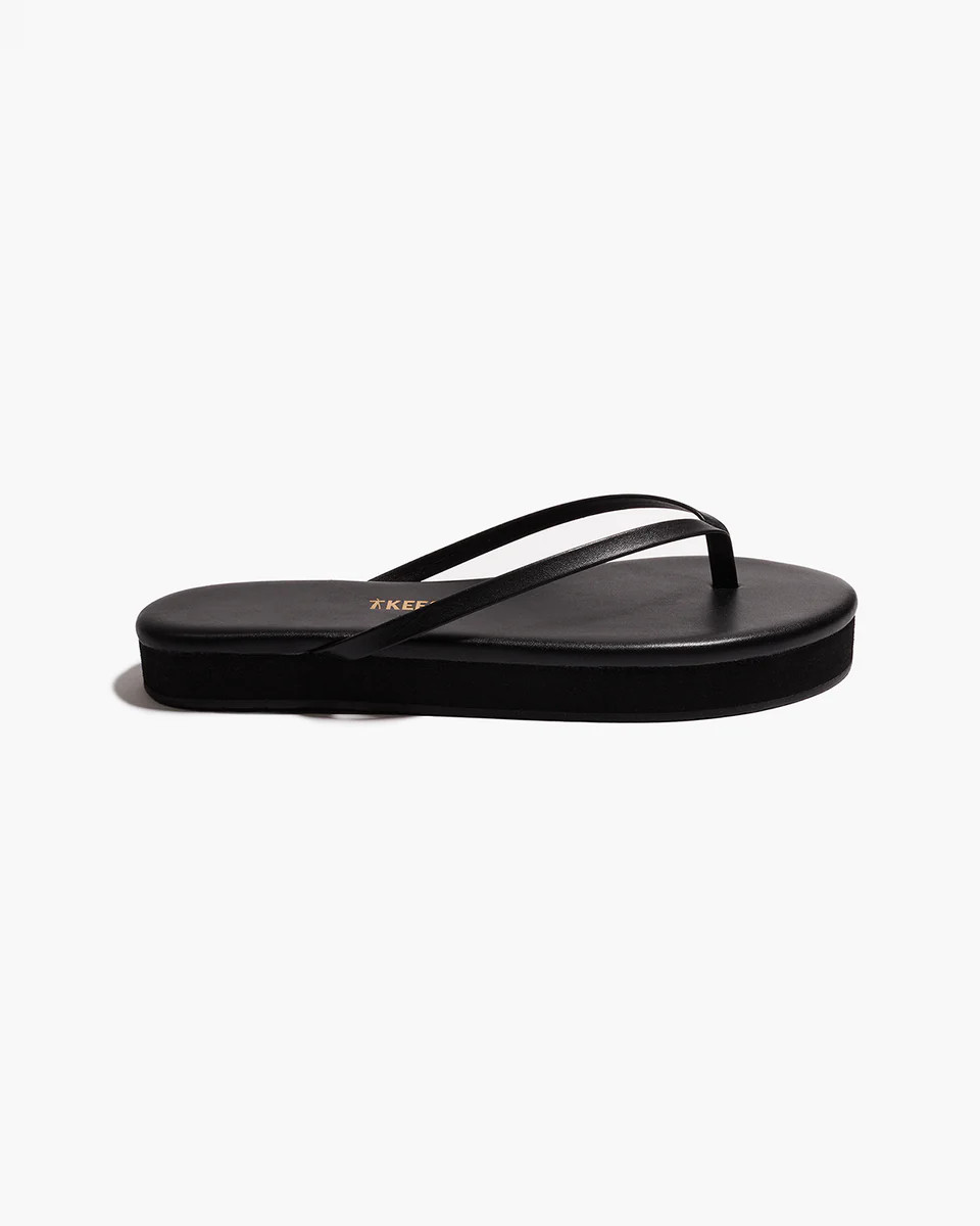 Lily Platforms in Sable | Flip-Flops | Women's Footwear | TKEES