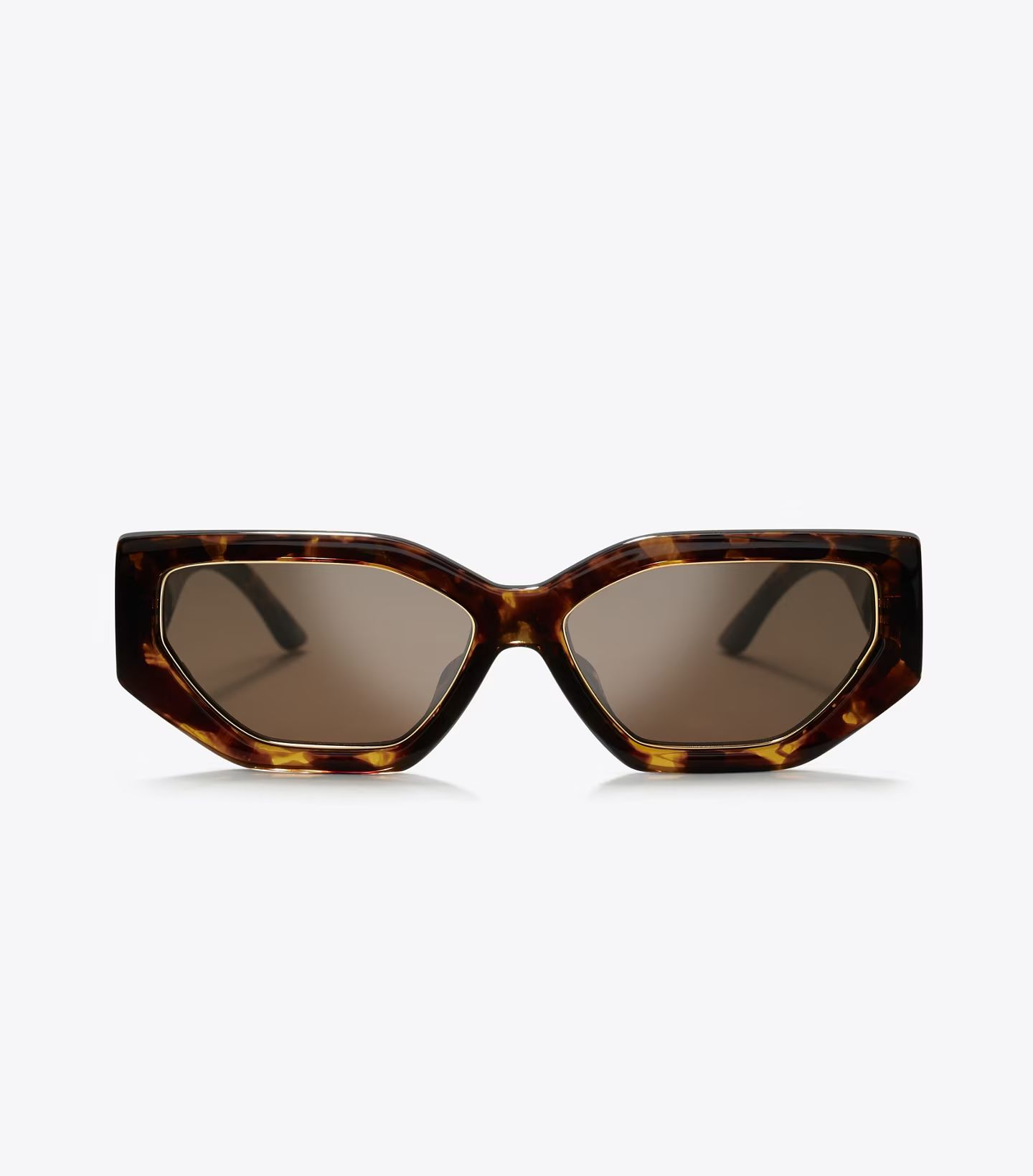 Kira Geometric Sunglasses: Women's Designer Sunglasses & Eyewear | Tory Burch | Tory Burch (US)