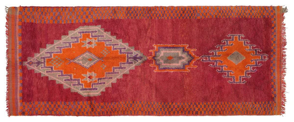 Markelian
                        
                          Vintage Moroccan Runner Rug | Revival Rugs 