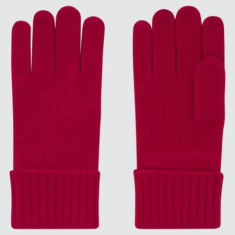 100% Cashmere Knitted Gloves | UNIQLO (UK)