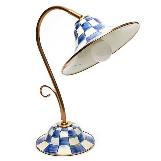 Royal Check Desk Lamp | MacKenzie-Childs