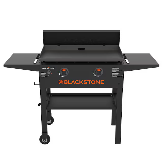 Blackstone 28" Original Griddle with Hard Cover 2 -Burner Liquid propane Flat Top Grill Lowes.com | Lowe's