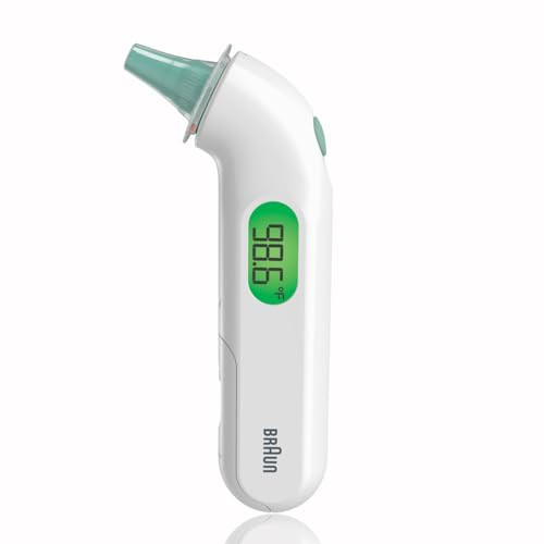 Braun ThermoScan 4 Digital Ear Thermometer, Professional Accuracy with Color Coded and Audio Fever Guidance for Babies, Toddlers, Kids and Adults, FSA and HSA Eligible | Amazon (US)
