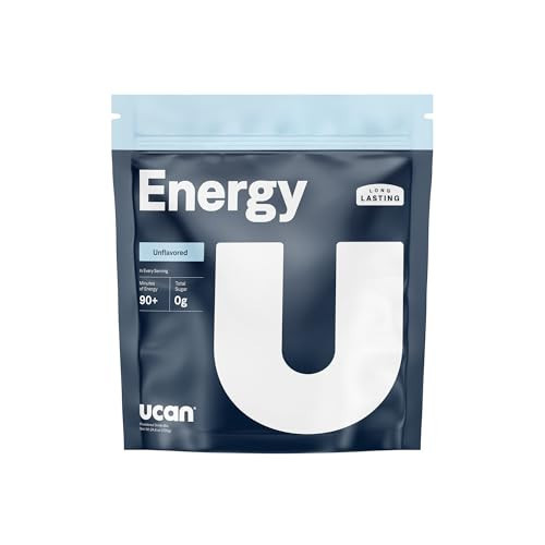 UCAN Energy Powder, Unflavored, Keto, Sugar-Free Pre & Post Workout for Men & Women, Non-GMO, Vegan, Gluten-Free, Great for Runners, Gym-Goers and High Performance Athletes | 28 Servings (24.6 Ounces) | Amazon (US)