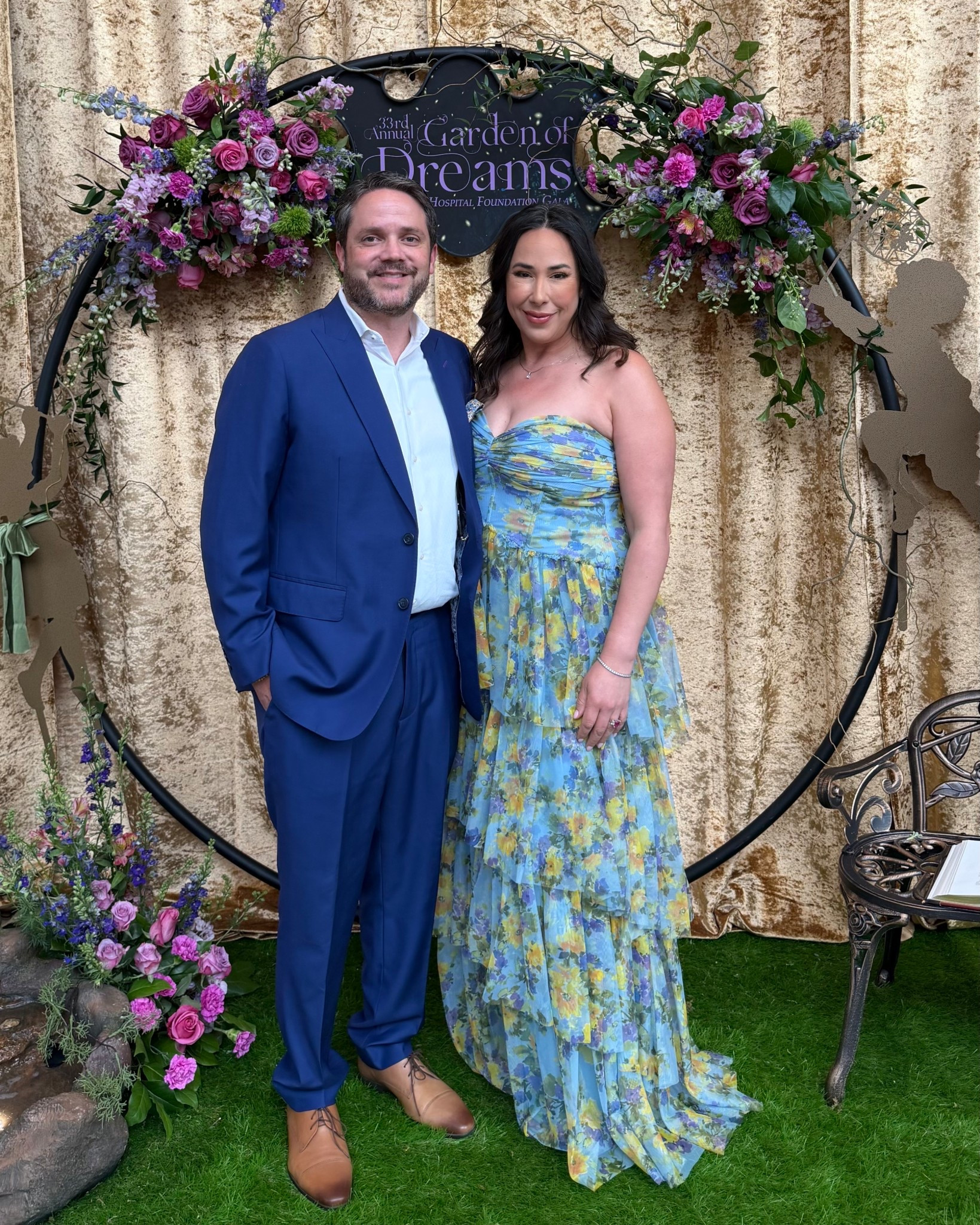 I don’t remember the last time I went to a gala, and I was so stressed to get dressed up. The dress code was: elegant semi-formal attire, jewel tones, soft hues, and floral-inspired colors-perfect for an enchanting evening in our Garden of Dreams. I am wearing a size 13/14 in this dress. This dress would be stunning for a wedding, or even for prom. 

#LTKWedding #LTKSeasonal #LTKOver40