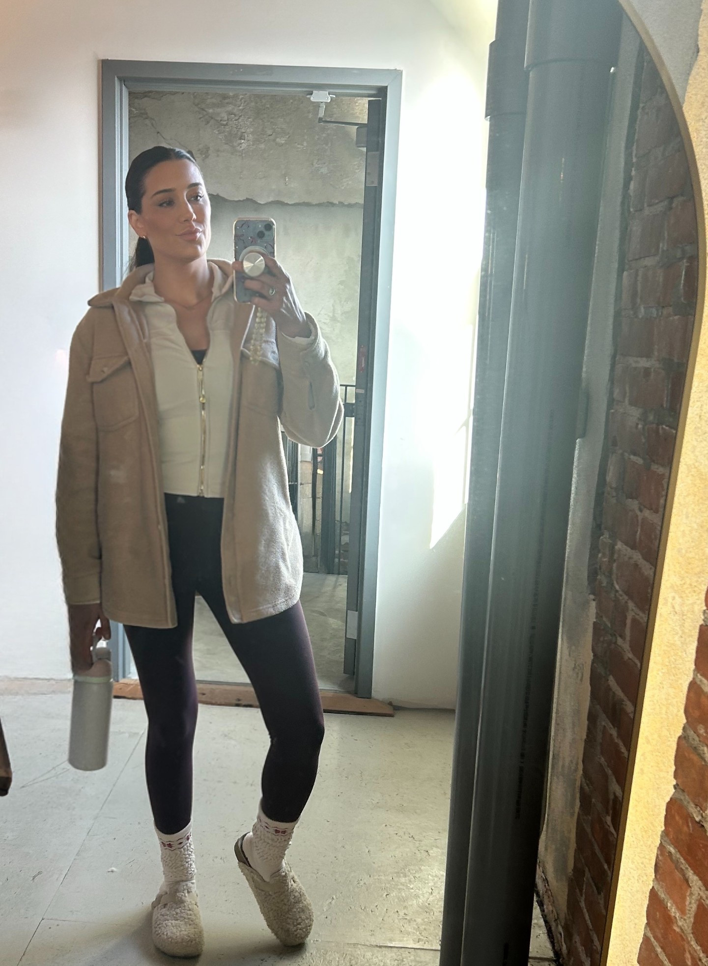 Today’s uniform: Cozy neutrals and a slow flow. 🧘‍♀️☁️

Found the perfect neutral layers for those chilly morning flows. This shacket is a total staple for errands, and these leggings are basically a second skin! ☕️

#LTKselfcare #LTKdayinmylife #LTKfitnessgoals