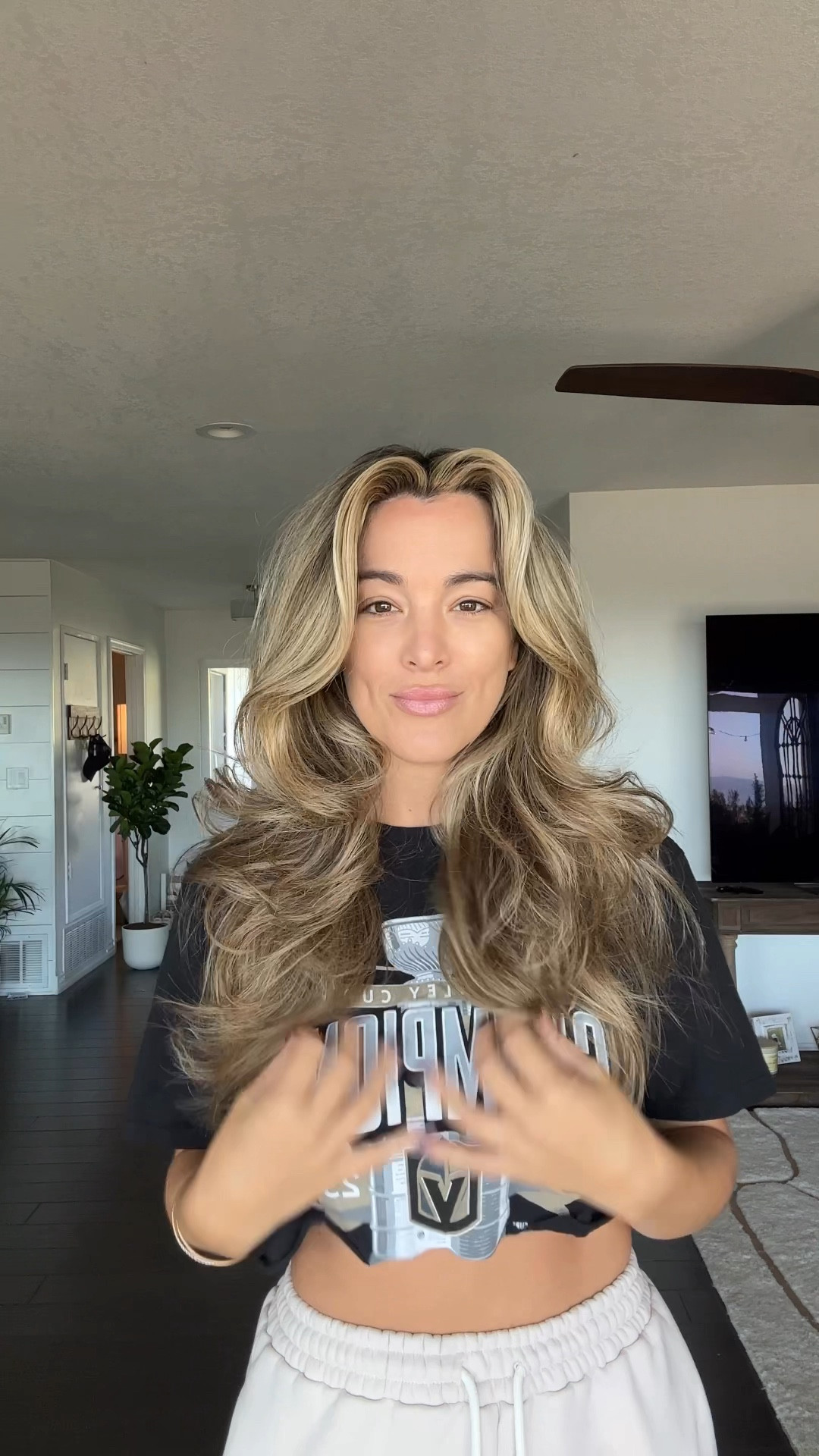 Favorite heat less curls for volume 