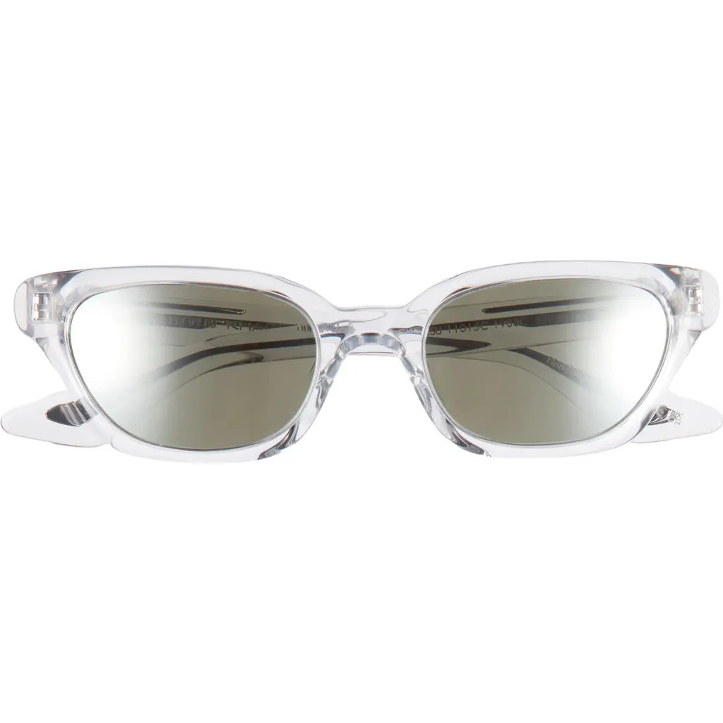 Oliver Peoples x KHAITE 1983C 52mm Cat Eye Sunglasses in Crystal at Nordstrom | Nordstrom