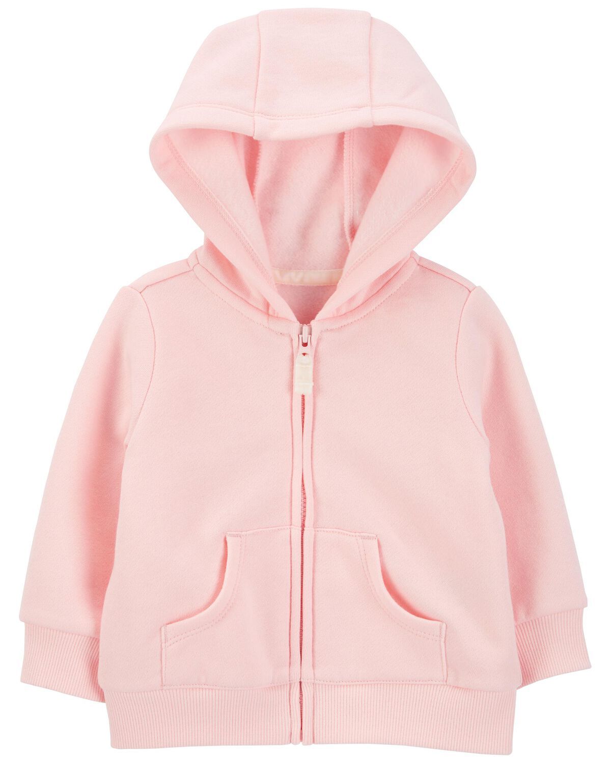 Pink Baby Zip-Up Fleece Hoodie | carters.com | Carter's