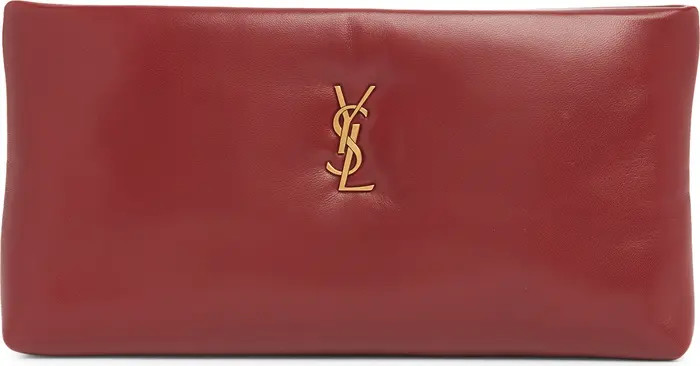 Calypso Long Leather Pouch Clutch | Nordstrom