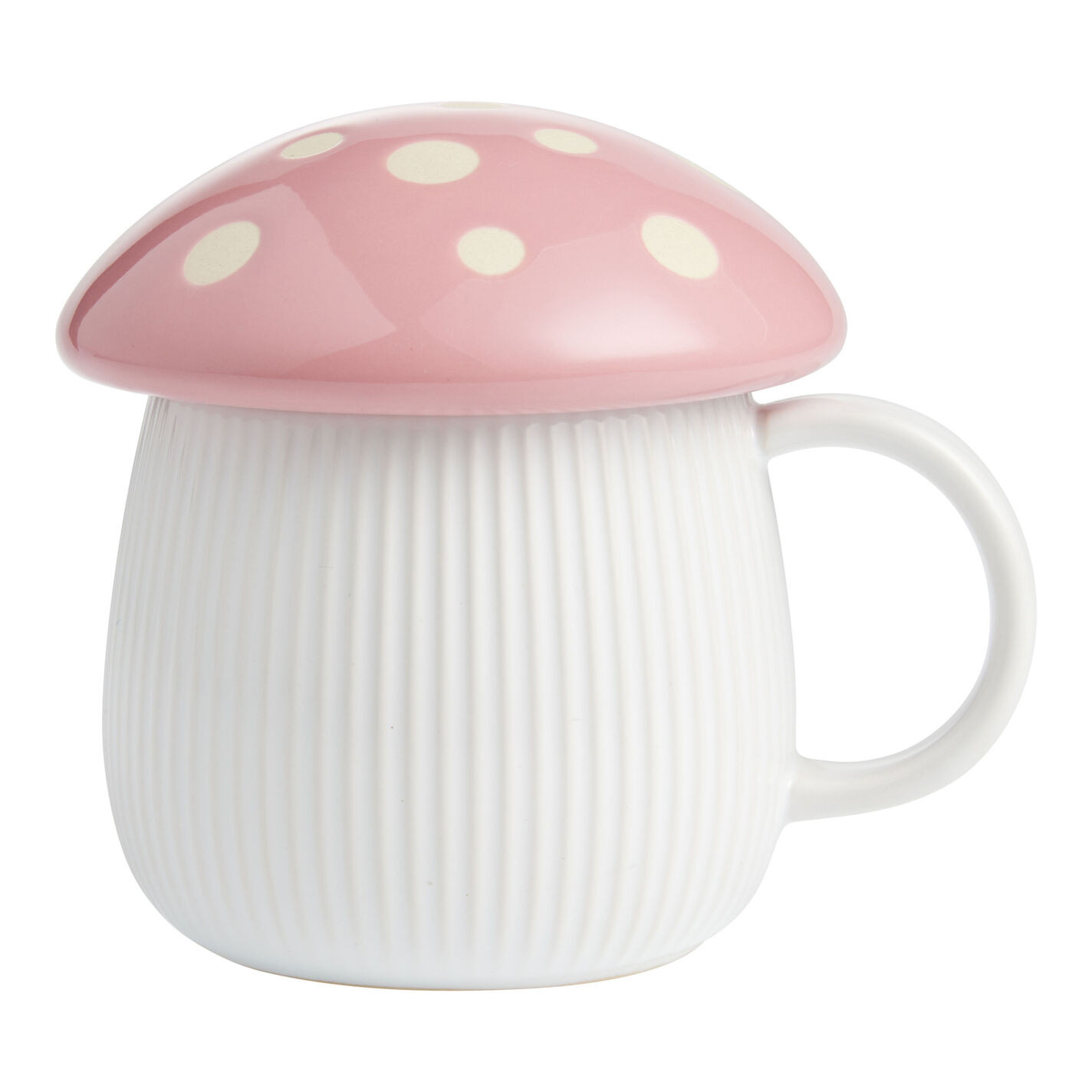 Mushroom Lidded Ceramic Mug - World Market | World Market