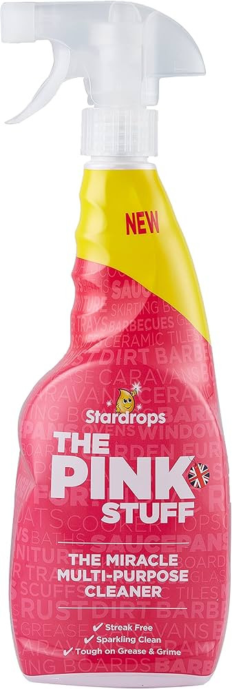 Stardrops The Pink Stuff Miracle Multi-Purpose Cleaner – Removes Grease, Grime, and Stains on K... | Amazon (US)