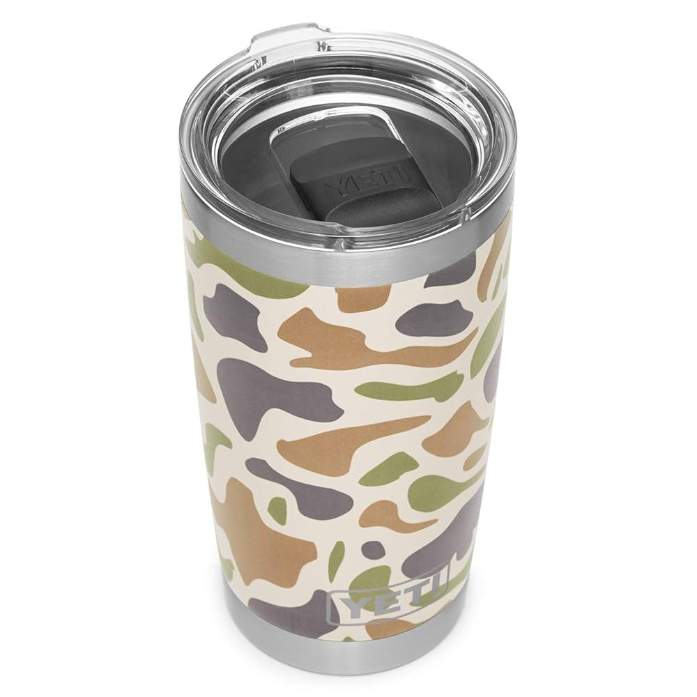 YETI Rambler 20 oz Tumbler, Stainless Steel, Vacuum Insulated with MagSlider Lid, Camo | Amazon (US)