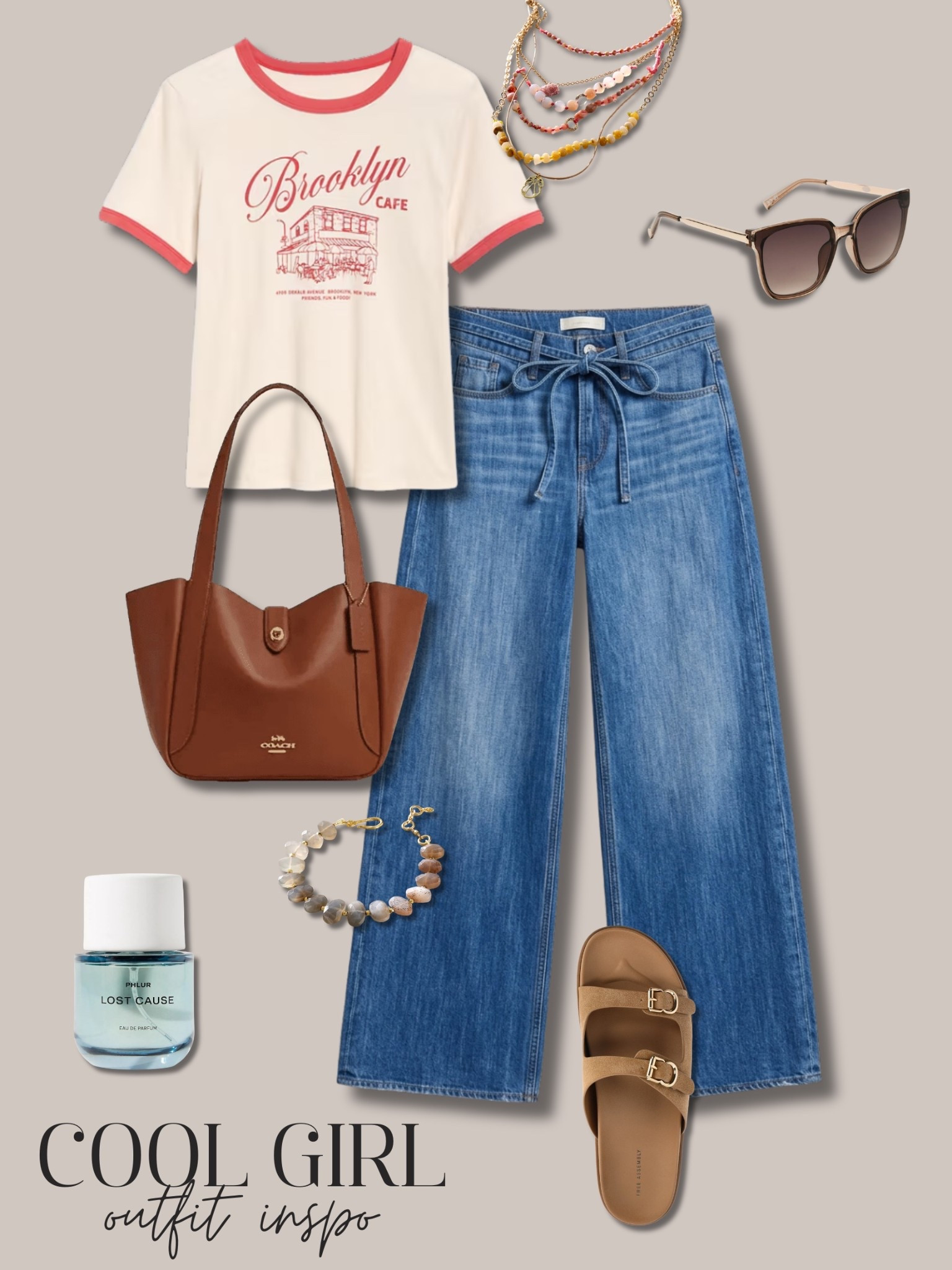 Casual, everyday, cool girl outfit inspo 🫶🏼 these drawstring tie jeans are so popular rn! Add elevated accessories to tie it all together🙌🏼



#LTKmomlife #LTKootd #LTKmorningroutine