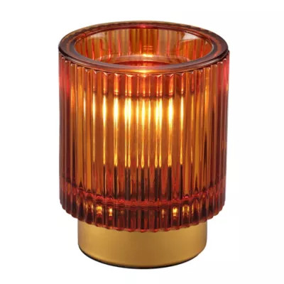 New!Red Shed  Light-Up Amber Glass Wax Warmer with Honeycrisp Cider Scented Wax Melts | Tractor Supply
