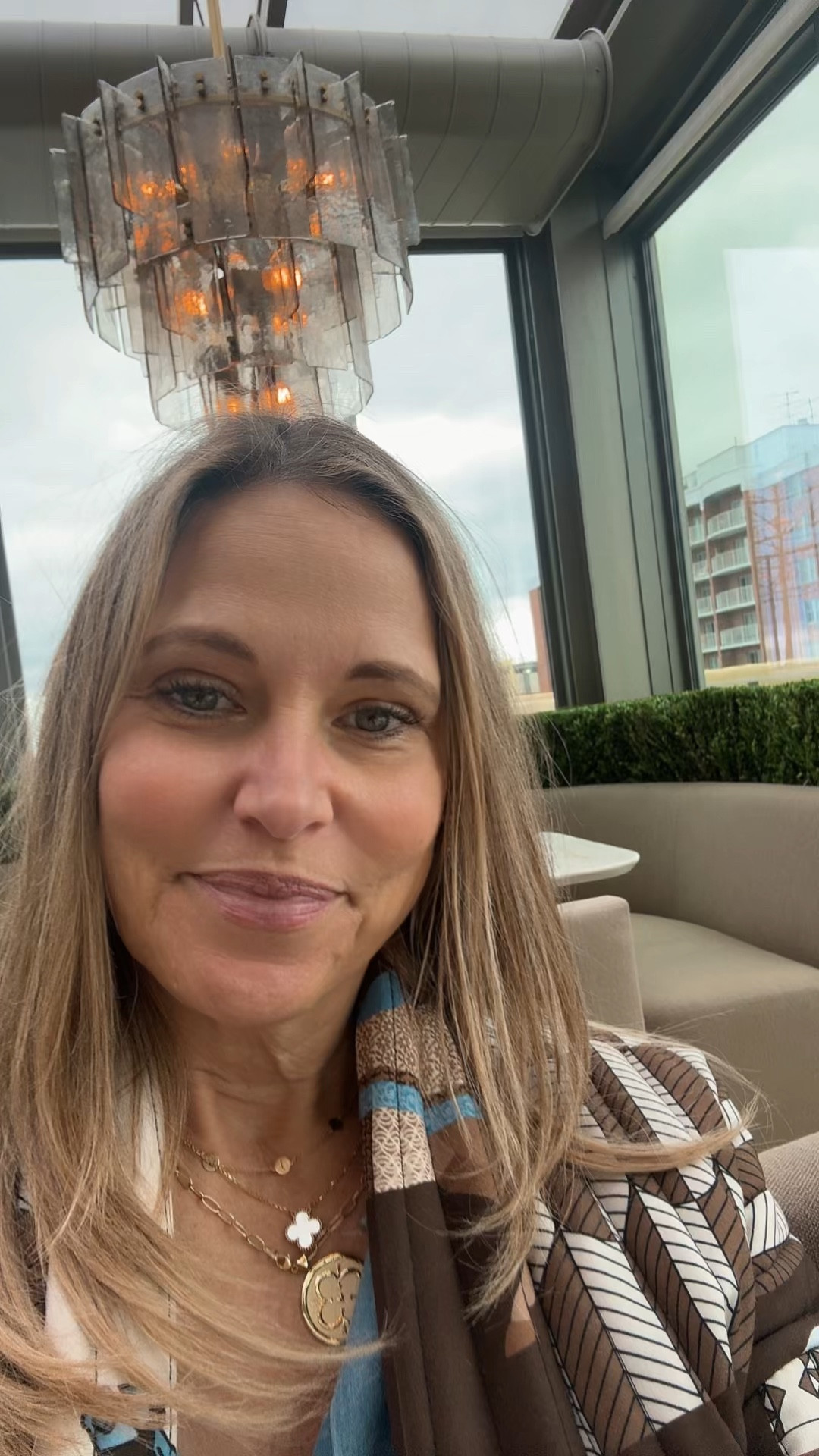 Restoration Hardware lunch with Aunt Peggy! s 

#LTKMidsize #LTKootd #LTKOver40