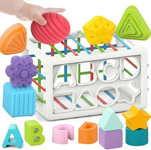 Baby Toys 3-6-12-18 Months Development,14 Pcs Montessori Toys for 1 Year Old Baby Boy Girl Gifts,... | Amazon (CA)