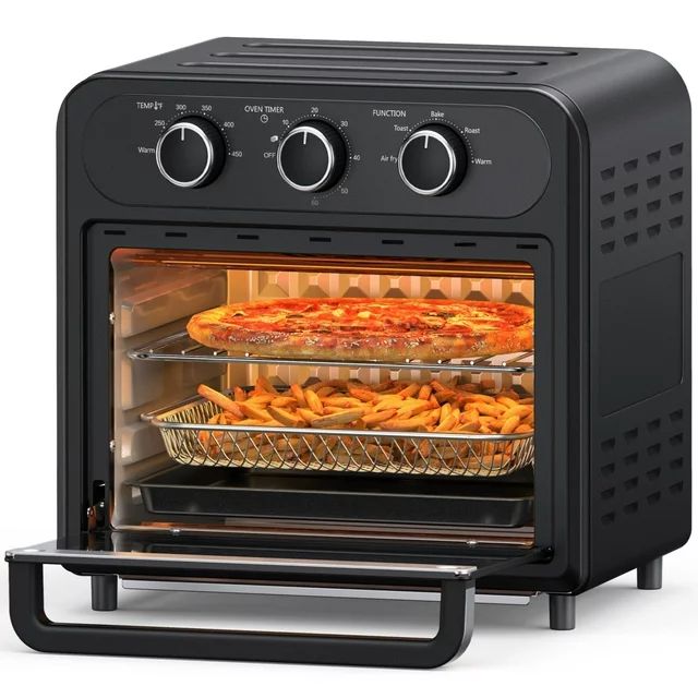 TaoTronics Air Fryer | 1700W 14.8 Quart | 9 in 1 Air Fryer Oven | Oil-less Cooker with Rotisserie... | Walmart (US)