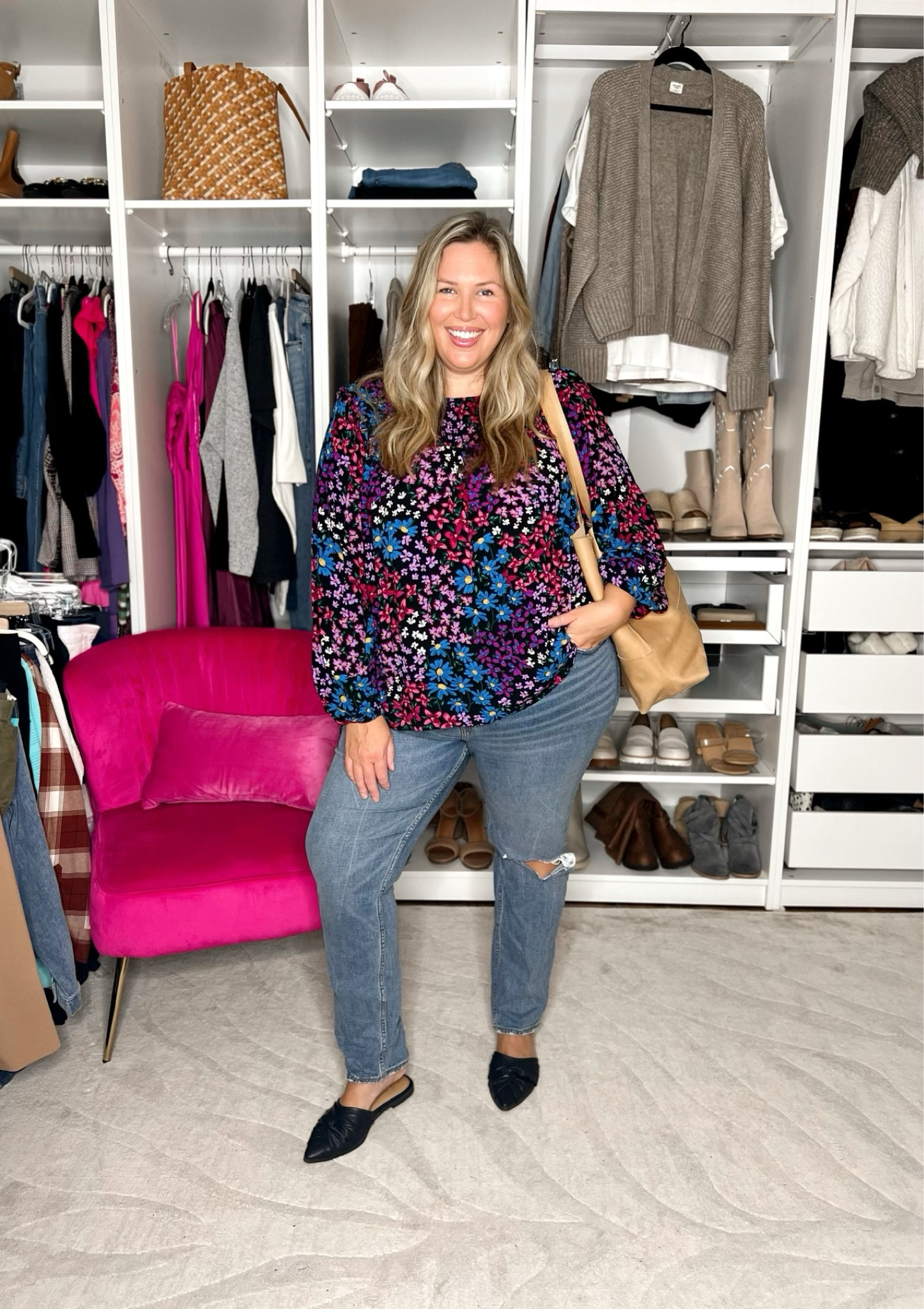 Plus Size Denim Outfit —Abercrombie slim straight 90s jeans size 35(20) size up if you’re unsure! 
Top 2x Terra and Sky at Walmart. Shoes are Walmart too!

#LTKcurves #LTKSeasonal #LTKsalealert