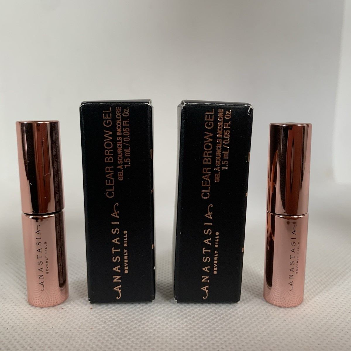 2x Anastasia Beverly Hills Clear Brow Gel MINI 1.5 Ml/ 0.05 Oz | eBay US