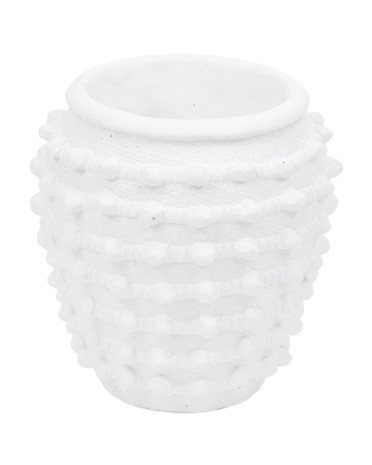 9in Indoor Woven Look Knot Planter | TJ Maxx