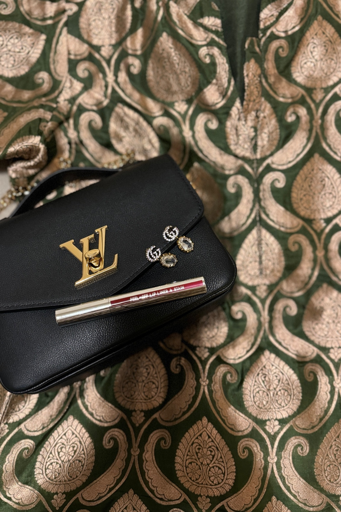 Indian wedding Gucci earrings and lip stain in mauve 

Indian wedding guest dress

#LTKWedding #LTKBeauty #LTKParties