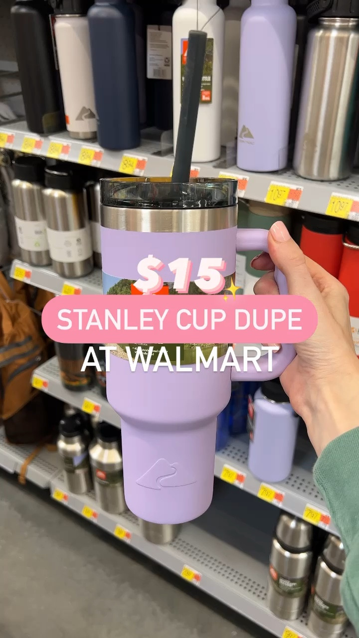 $15 Stanley cup dupe at Walmart!!

#walmart #walmartfinds #walmartmusthave #stanleycup 

#LTKstyletip #LTKFind #LTKunder50