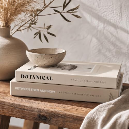ZICOTO Beautiful Decorative Books Set of 2 for Your Coffee Table & Shelf | Amazon (US)