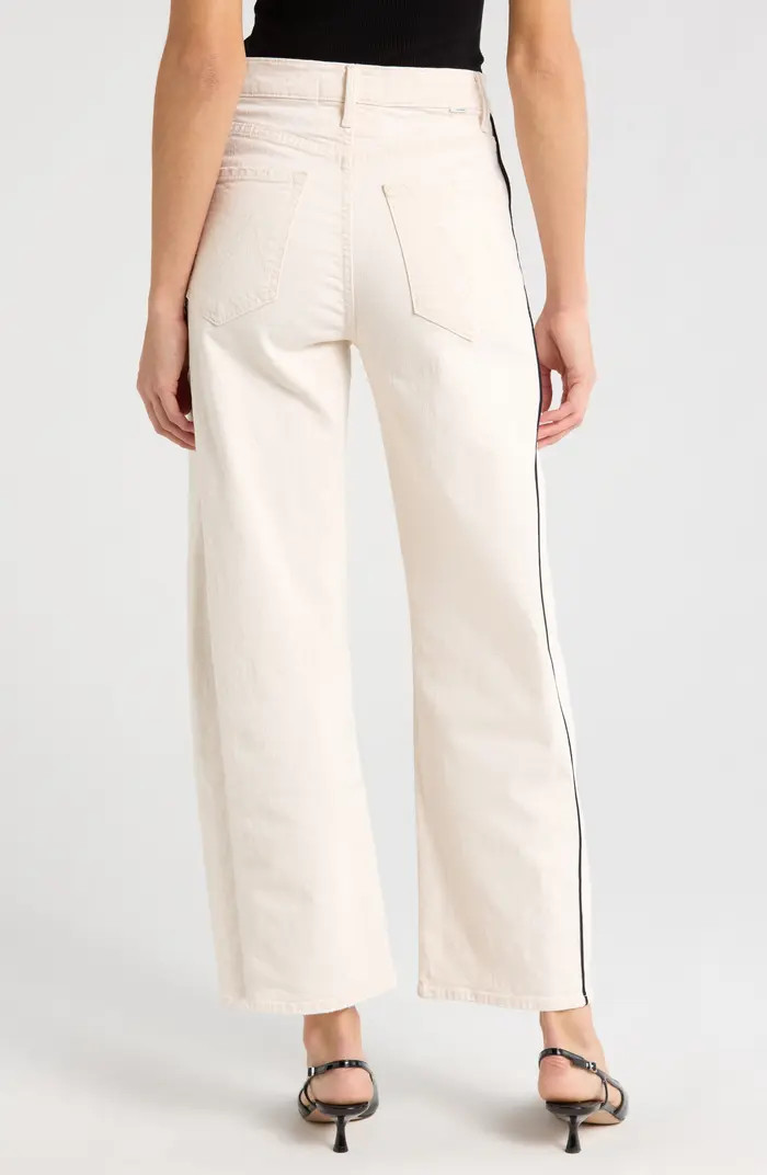MOTHER The Half Pipe High Waist Wide Leg Ankle Jeans | Nordstrom | Nordstrom