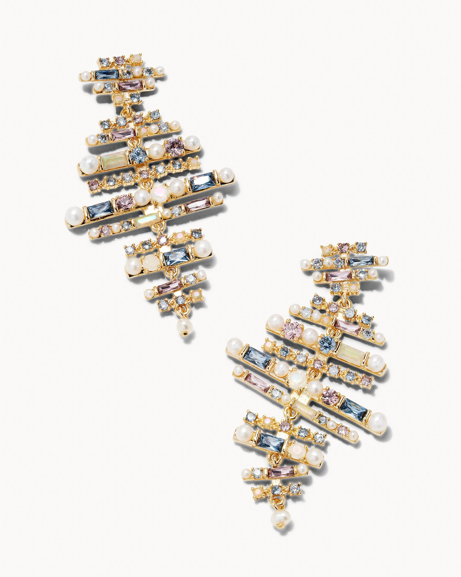 Madelyn Gold Statement Earrings in Neutral Mix | Kendra Scott | Kendra Scott