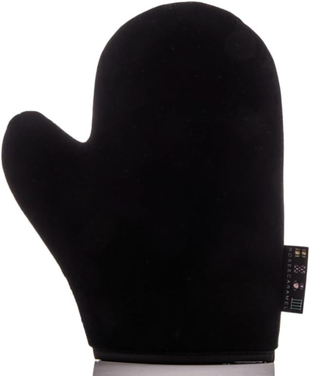 Rose & Caramel Deluxe Tanning Mitt Double Layered Thick Self Tan Mitt, Washable, Reusable, streak... | Amazon (UK)