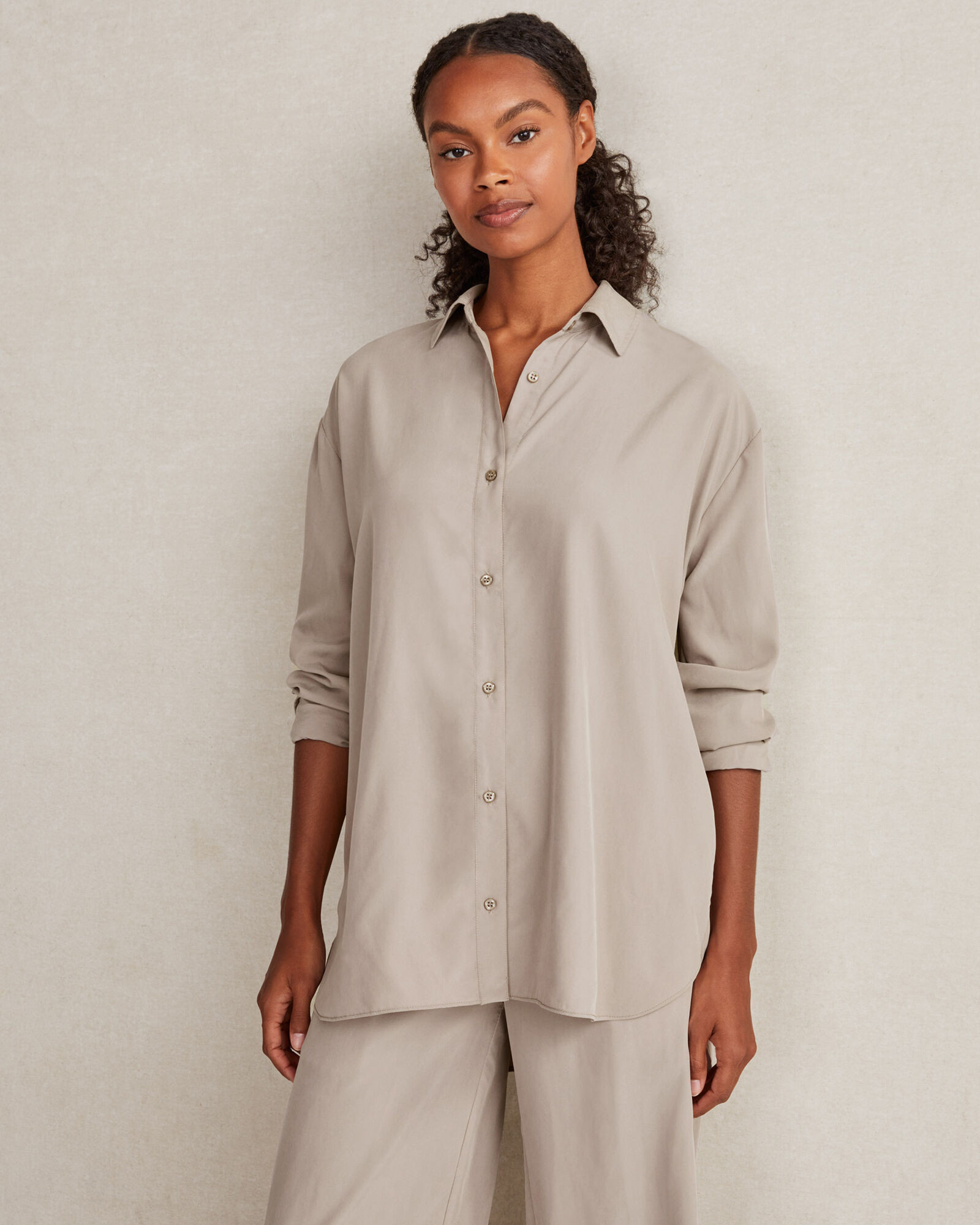 Modal Oversized Shirt | Talbots