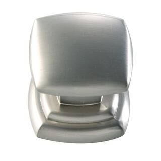 1-1/4 In. Euro-Contemporary Stainless Steel Cabinet Knob | The Home Depot