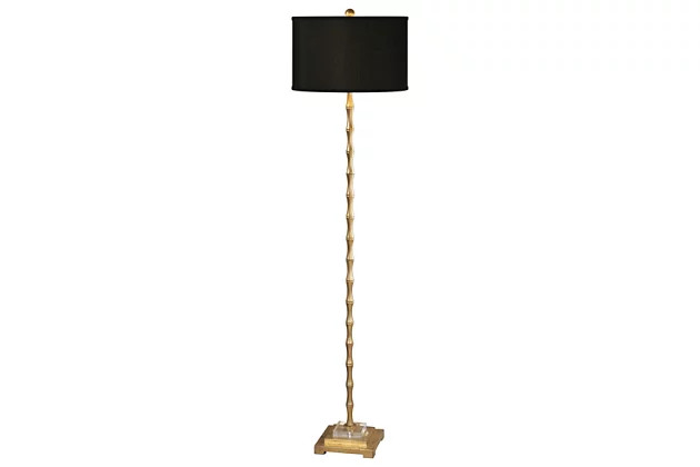 Uttermost Quindici Metal Bamboo Floor Lamp | Ashley | Ashley Homestore